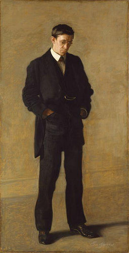 O retrato do pensador de Louis N. Kenton (Thomas Eakins) - Reprodução com Qualidade Museu