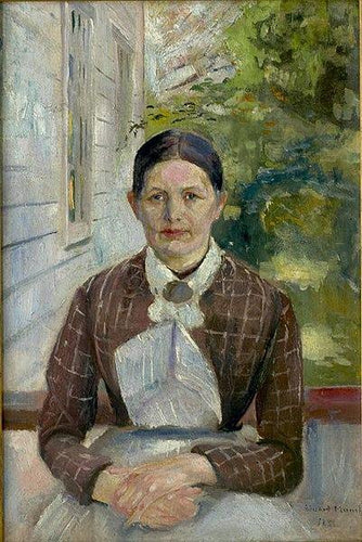 Karen Bjolstad (Edvard Munch) - Reprodução com Qualidade Museu