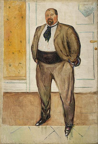 Cônsul Christen Sandberg (Edvard Munch) - Reprodução com Qualidade Museu