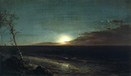 A lua nascente (Frederic Edwin Church) - Reprodução com Qualidade Museu