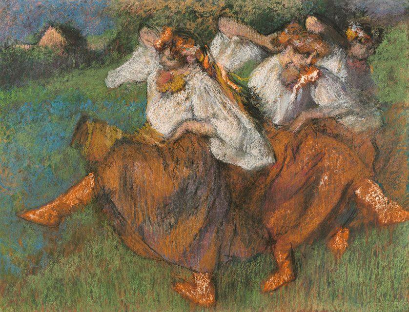 Dançarinos russos (Edgar Degas) - Reprodução com Qualidade Museu