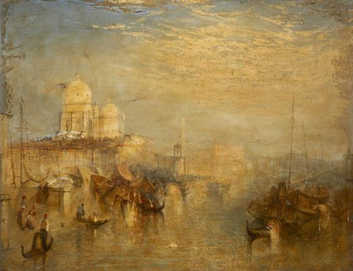 Grande Canal, Veneza (Joseph Mallord William Turner) - Reprodução com Qualidade Museu
