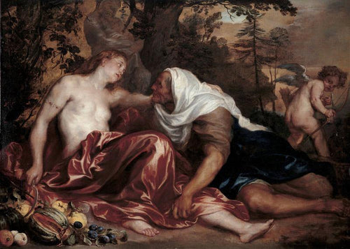 Vertumnus e Pomona (Anthony van Dyck) - Reprodução com Qualidade Museu