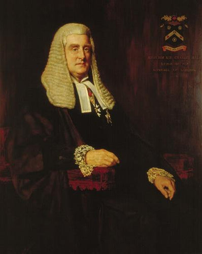 Sir Charles Hall, gravador de Londres (John Collier) - Reprodução com Qualidade Museu