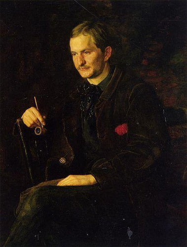 Retrato de James Wright (Thomas Eakins) - Reprodução com Qualidade Museu
