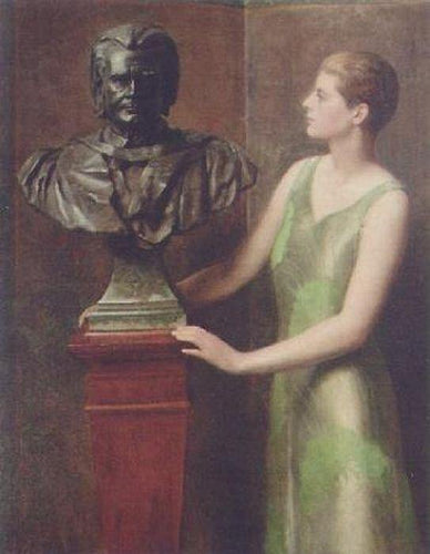 Retrato da filha do artista (John Collier) - Reprodução com Qualidade Museu
