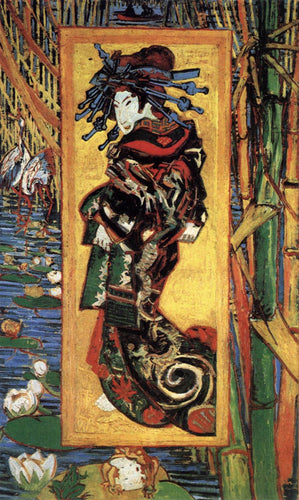 The Courtesan (Vincent Van Gogh) - Reprodução com Qualidade Museu