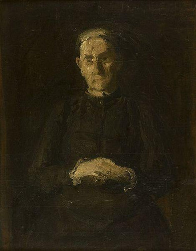 Esboço para o retrato da Sra. Elizabeth Duane Gillespie (Thomas Eakins) - Reprodução com Qualidade Museu
