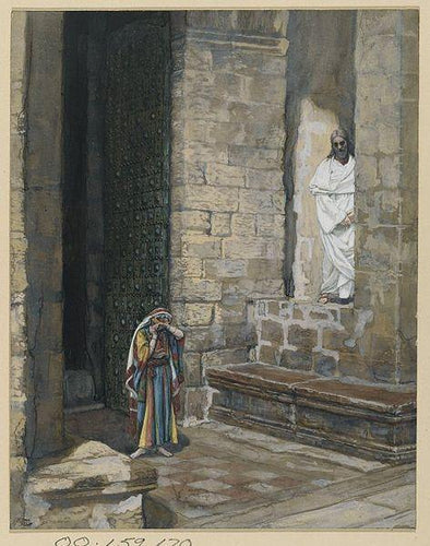 A mulher adúltera sozinha com Jesus