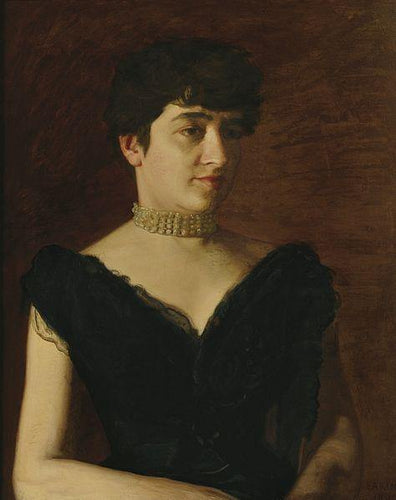 Sra. William H. Green (Thomas Eakins) - Reprodução com Qualidade Museu