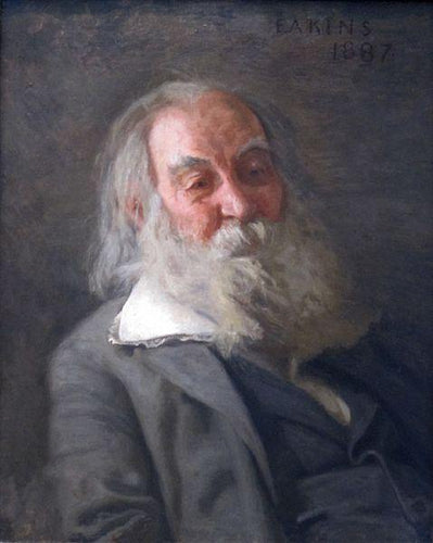 Retrato de Walt Whitman (Thomas Eakins) - Reprodução com Qualidade Museu