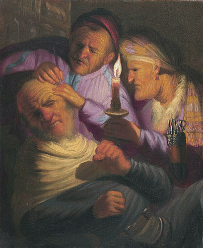 A Operação Toque (Rembrandt) - Reprodução com Qualidade Museu