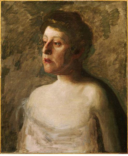 Retrato da Sra. WH Bowden (Thomas Eakins) - Reprodução com Qualidade Museu