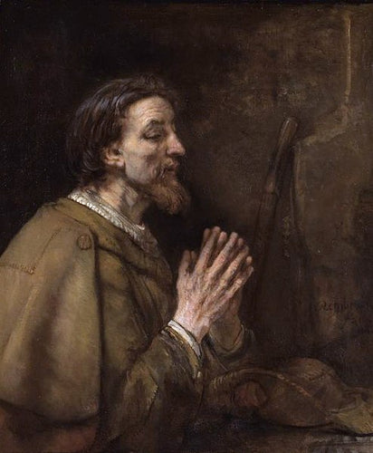 O apóstolo tiago (Rembrandt) - Reprodução com Qualidade Museu