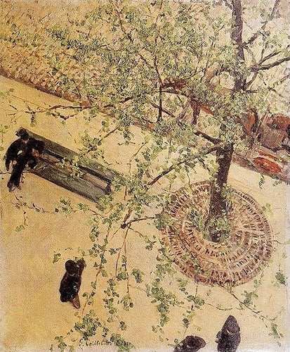Boulevard visto de cima (Gustave Caillebotte) - Reprodução com Qualidade Museu