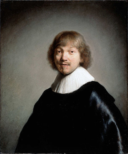 Retrato de Jacob De Gheyn III (Rembrandt) - Reprodução com Qualidade Museu