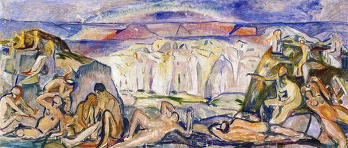Paz e o arco-íris (Edvard Munch) - Reprodução com Qualidade Museu