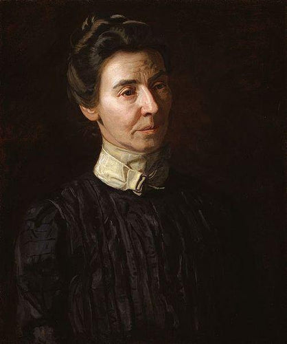Addie, mulher de preto (Thomas Eakins) - Reprodução com Qualidade Museu