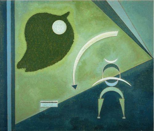 Verde (Wassily Kandinsky) - Reprodução com Qualidade Museu
