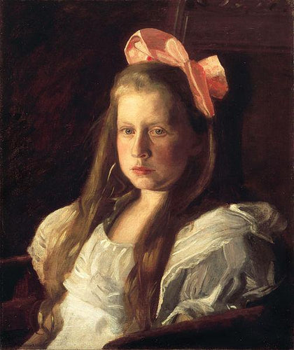 Retrato de Ruth Harding (Thomas Eakins) - Reprodução com Qualidade Museu