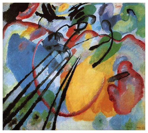 Improvisação 26 (Wassily Kandinsky) - Reprodução com Qualidade Museu