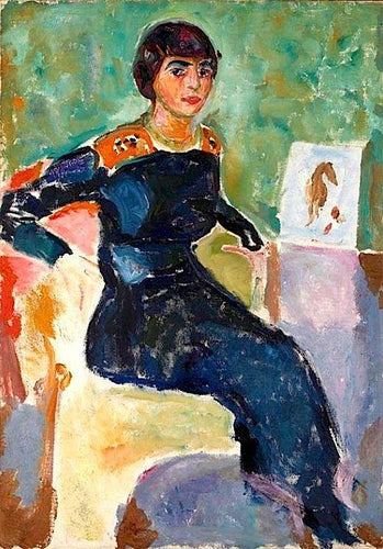 Elsa Glaser (Edvard Munch) - Reprodução com Qualidade Museu