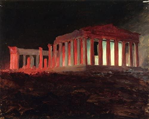 Partenon, Atenas do noroeste (Frederic Edwin Church) - Reprodução com Qualidade Museu