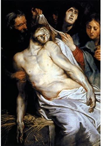 Lamentação de Cristo - Painel do meio (Peter Paul Rubens) - Reprodução com Qualidade Museu