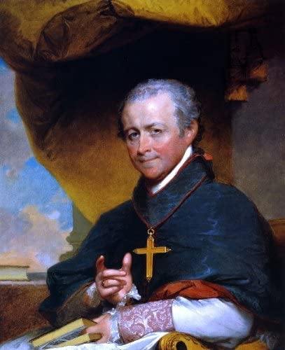 Bispo Jean Louis Anne Magdelaine Lefebvre De Cheverus (Gilbert Stuart) - Reprodução com Qualidade Museu