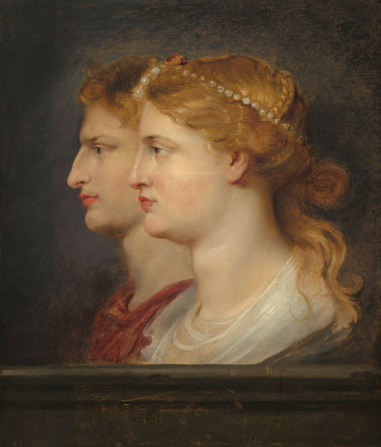 Agripina e Germânico (Peter Paul Rubens) - Reprodução com Qualidade Museu