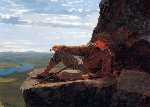 Alpinista em descanso (Winslow Homer) - Reprodução com Qualidade Museu