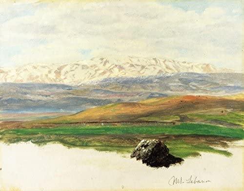 Monte Líbano (Frederic Edwin Church) - Reprodução com Qualidade Museu