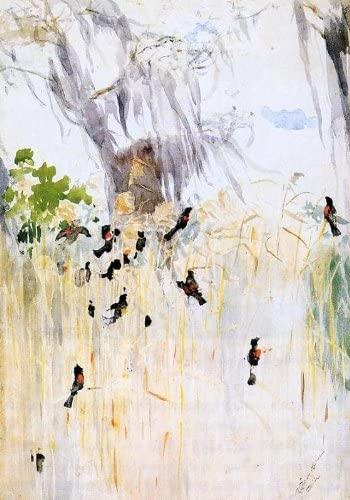 Redwing Blackbirds (Winslow Homer) - Reprodução com Qualidade Museu