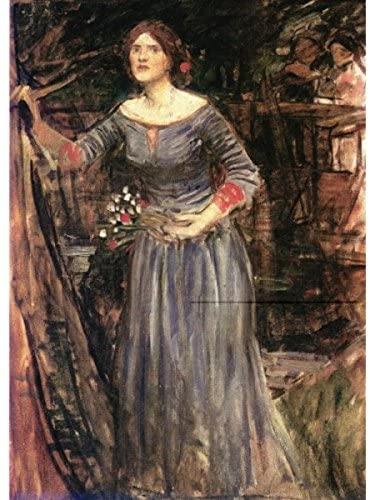 Ofélia (John William Waterhouse) - Reprodução com Qualidade Museu