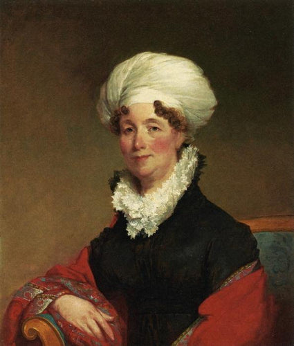 Ann Woodward Haven (Gilbert Stuart) - Reprodução com Qualidade Museu