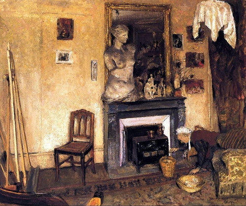 Madame Vuillard acendendo o fogão - Replicarte