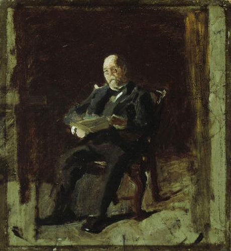 Esboço para Robert M. Lindsay (Thomas Eakins) - Reprodução com Qualidade Museu