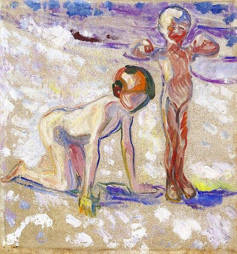 Infância (Edvard Munch) - Reprodução com Qualidade Museu