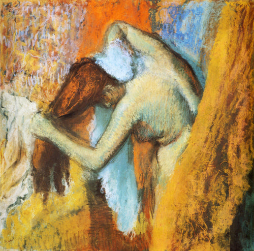 Mulher em seu banheiro (Edgar Degas) - Reprodução com Qualidade Museu