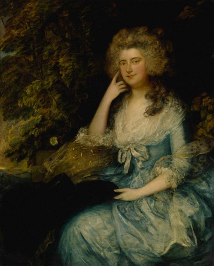 Retrato da Sra. William Tennant - Thomas Gainsborough