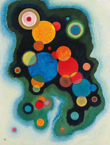 Vertiefte Regung (Wassily Kandinsky) - Reprodução com Qualidade Museu