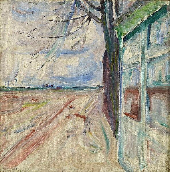 Am Strom, Warnemünde (Edvard Munch) - Reprodução com Qualidade Museu