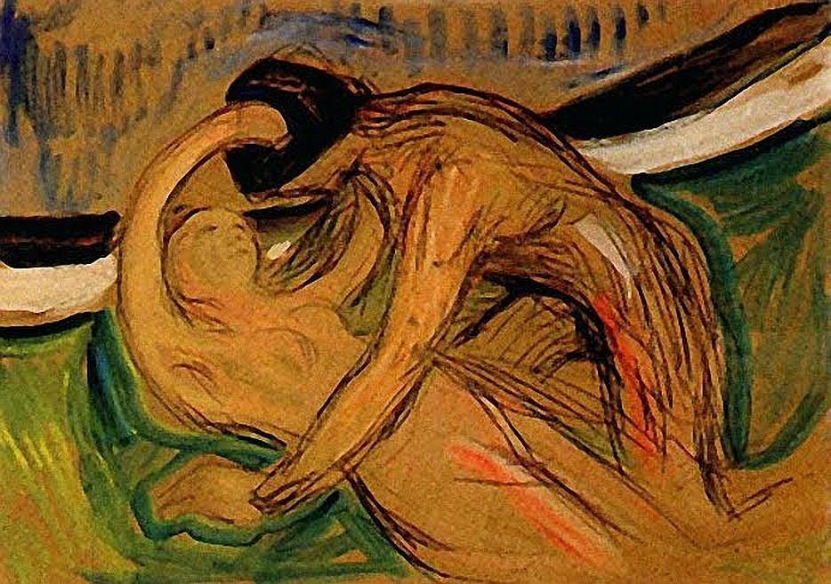 Cupido (Edvard Munch) - Reprodução com Qualidade Museu