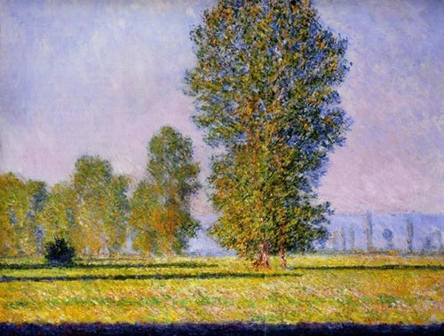 Meadow At Limetz (Claude Monet) - Reprodução com Qualidade Museu