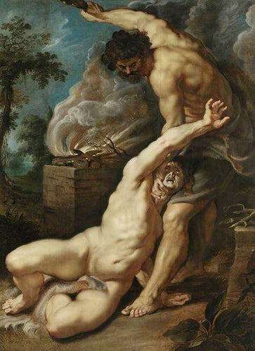 Caim Matando Abel (Peter Paul Rubens) - Reprodução com Qualidade Museu