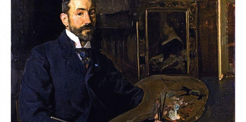 O Pintor José Moreno Carbonero (Joaquin Sorolla) - Reprodução com Qualidade Museu