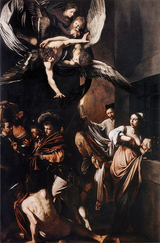 As Sete Obras de Misericórdia (Caravaggio) - Reprodução com Qualidade Museu