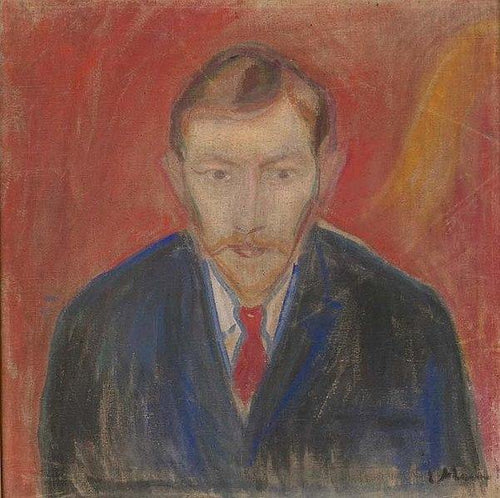 Marcel Archinard (Edvard Munch) - Reprodução com Qualidade Museu
