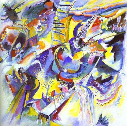 Desfiladeiro da Improvisação (Wassily Kandinsky) - Reprodução com Qualidade Museu