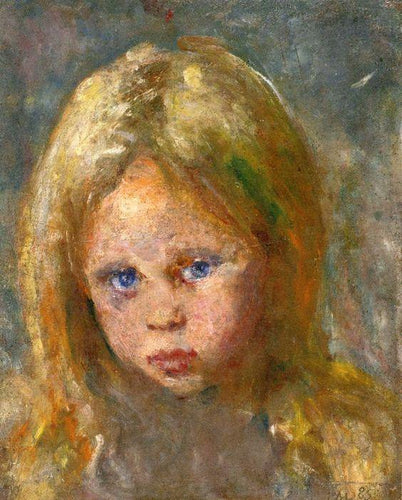 Cabeças de Meninas (Edvard Munch) - Reprodução com Qualidade Museu